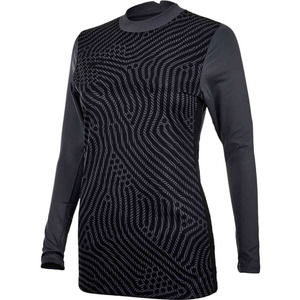 NIKE Womens Gardien Team Goalkeeper Soccer Jersey Goalie Tee NWT Small Blk/ Gray